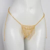 customization bohemian rhinestone tassel  waist chain thong water diamond chain body chain underwear decoration