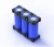 Import Customization Cylindrical Battery Holder Bracket Custom 18650 Li-ion Abs + Pc Plastic 18650 Battery Holder from China
