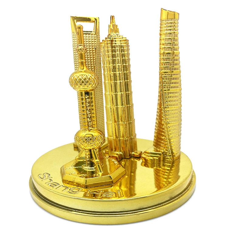 Customize 3D miniature architectural models of world famous buildings Shanghai model building