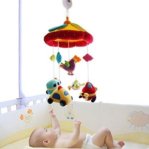 Customized Baby Crib Decoration Newborn Gift Plush Mobile