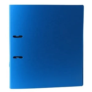 Customized Hard Cover Poster Clipboard Binder 2 Ring Blue Menu File Folder