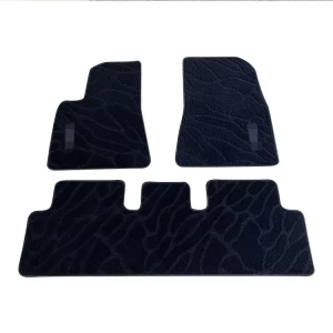 Customized new design car mat anti-skid backing carpet car floor mat for TELSA