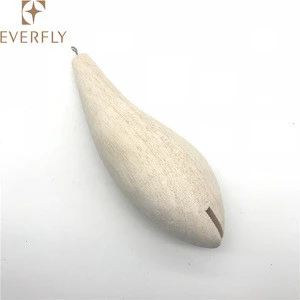 Customized OEM handmade wooden fish carved craft