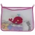 Import Customized Sea Animal Printing Baby Bath Toy Organizer With Suction Cup Bathroom Toys Mesh Storage Bag from China