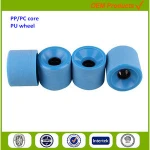 Customized solid polyurethane kids shoes wheels parts