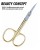 Import Cuticle Scissors Size 3.5-inch Sharp pointed tip Curved blades from Pakistan