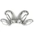 Import D Shape Stainless Steel 304 Lobster Snap Hook Bracelet Clasps 50mm 70mm from China