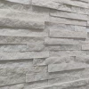 Decorative Wall Panels Slate Ledge Stone Culture Stone Natural White Quartz