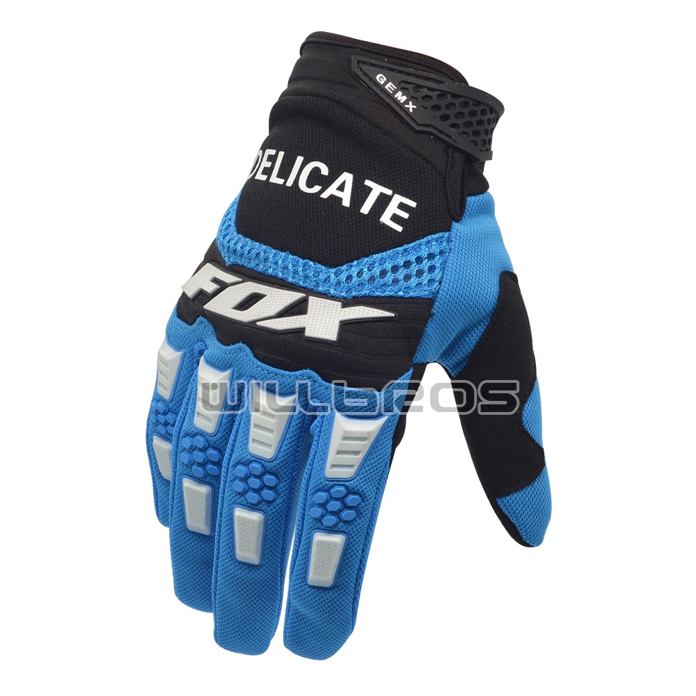 Delicate Fox MX MTB Gloves Motocross Dirtbike MTB Off Road Downhill Racing Sports Riding Gloves