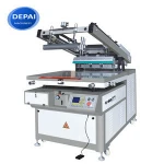 DEPAI machinery clamshell flatbed screen printer printing machine with micro registration for socks and gloves