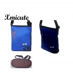 designer pink fashion women crossbody lady mini shoulder belt bag classic
