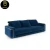 Import DG201117SA1 Italian modern luxury designer l shaped gray tufted velvet sectional sofa set living room furniture from China