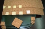 Different Materials EVA Foam Glass Protection Pad Cork Gasket In Sheet Glass