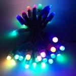 Digital LED Pixel Light 12mm WS2811 IC Full Color LED Pixel Module Light DC 5V input IP68 waterproof RGB led module