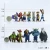 Import DIHAO (New Arrival) 2016 Hot Movie 12pcs Zootopia Figures, Bunny PVC Doll, Crazy Animal City Cake Topper Action Figure Kids Part from China