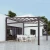 Import Direct factory sale Outdoor sunshade pergola gazebo aluminium canopy roof carport from China
