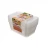 Import disposable plastic food container with lid plastic disposable snack food container from China