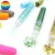 Import DIY 10g unit glitter glue 12 colors adhesives pen set art supply eco-friendly non-toxic for school and kids from China