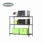 DIY Multifunctional 3 Tiers  Heavy Duty Kitchen Microwave Oven Stand Shelf Storage Rack