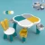 Import DIY toys Multifunctional legos building block table Kids learning table Creative Duplo toy Storage table dining desk (NO.PA0059) from China
