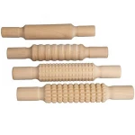DIY Wood Utensils DIY092701 Set of 4pcs Premium Lotus Wooden Dough Rolling Pin Child Kids Baking Tools Sets