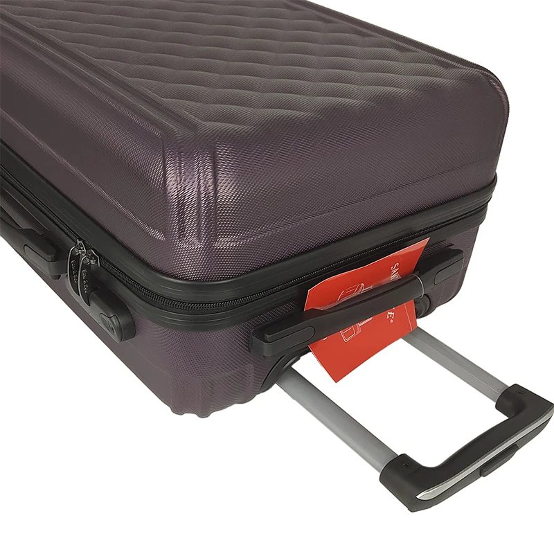 Dongguan ABS Trolley Luggage Supplier Fashion Traveling Carry-on 20 Inch Suitcase Wholesale Travel Trolley Rolling Maletas