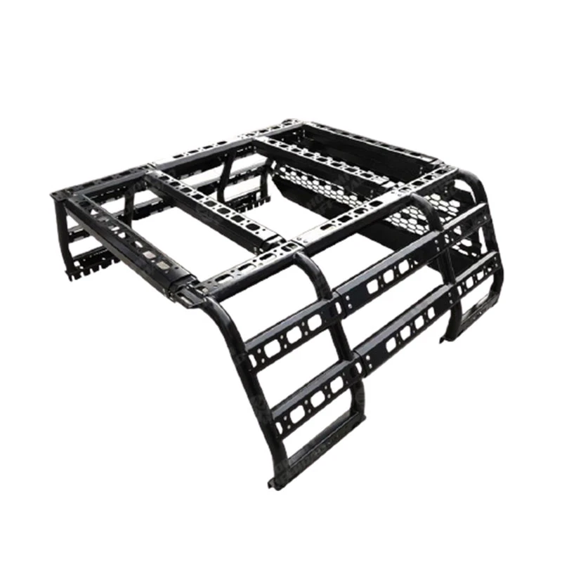 Dongsui Universal Adjustable 4x4 Pickup Truck Ladder Roof  Bed Rack Ute Tub Rack