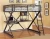 Import Dormitory Metal Steel bunk bed with Desk from China