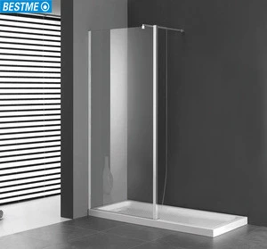 double sliding shower door simple style for Russian market