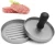 Import Drop ship Aluminum Alloy Round Shape Beef Grill Patty Maker Mould Tool Burger Meat Press from China
