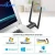 Import Dual Band 1200Mbps USB Wifi Wireless Adapter Realtek RTL8812AU Wi fi Receiver Network Card 2.4GHz   5GHz USB 3.0 Antenna from China