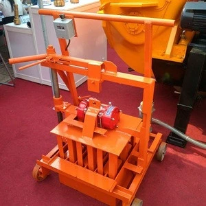Durable ecological block making machine manual paving brick making machine with lowest price