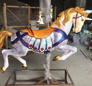 E-Creative Resin indoor decorative animal fiberglass horse statue for sale