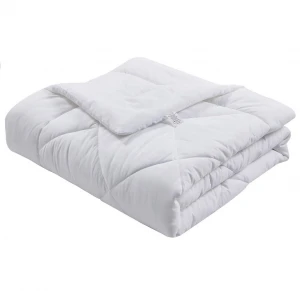 Easy Care Storage Home Queen Bed White Microfibre Quilting Polyester Quilt Insert Bedspread