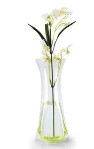 Eco-friendly carry wholesale foldable Tabletop Vase  plastic vase