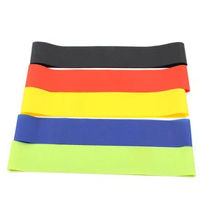 Eco-friendly light 0.35mm thickness exercise resistance bands wholesale