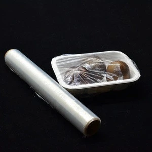 Eco friendly PLA food service plastic 100% biodegradable food packaging fresh wrap cling film