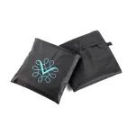 Eco friendly RPET polyester nylon shopping tote bag with small pouch bag