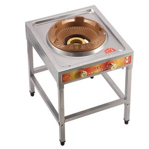 Economical Kitchen Appliance Gas Cooker Stove Stainless Steel Single Burner Gas Stove Cooktop