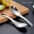 Import edible stainless steel metal mirror polish earl spoons royalty line colored dinner spoon from China