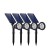Import EEA Lamparas Luces Solares Luz Led Solar Garden Lights Outdoor from China