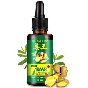 Effective Hair Loss Treatment Ginger Germinal Wild Hair Growth Essential Oil For Men and Women