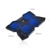 Electric Game Laptop Cooling Pad Four Fans with Two USB Port cooling pad Fan