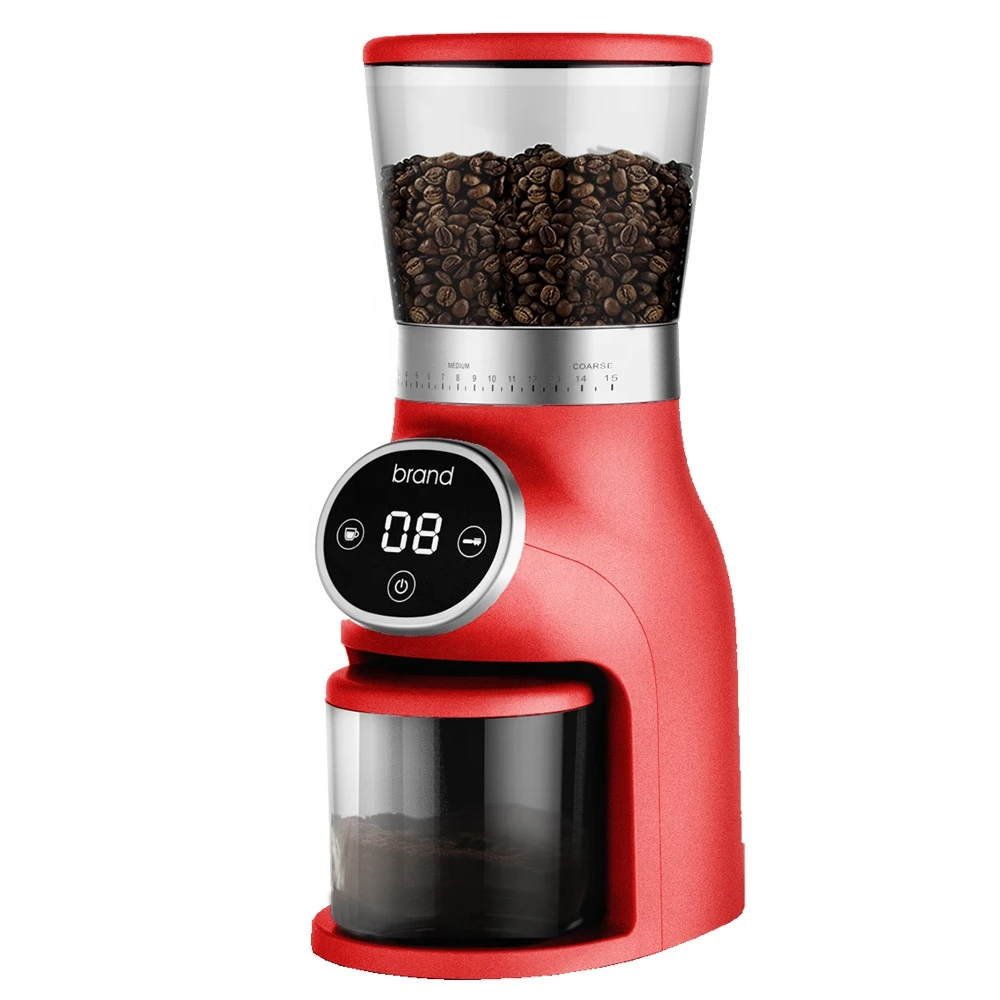 Electric Portable Conical Burr Coffee Grinder Espresso Coffee Grinder