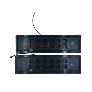Electric Powered License Plate Frame - Shows & Hides Automatically with Remote Key Fobs