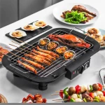 Electrical barbecue plate commercial smokeless indoor bbq korean grill