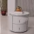 Import Elegant hotel furniture white round nightstand on  sale 25# from China