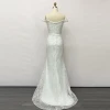 Elegant Luxury handmade bridal off-shoulder wedding dress