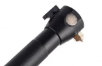 Emergency Multi High Quality led flashlight Tool Rechargeable battery and solar panel XPE+COB torch led flashlight with hammer
