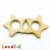 Import EN71 Approved Organic Beech Wood Animal Shape Baby Wooden Teether from China